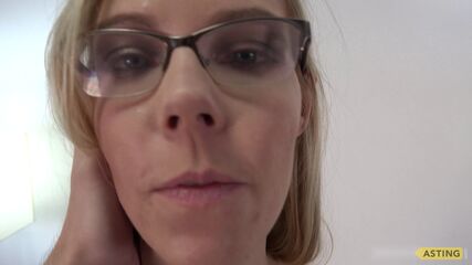 Busty Czech MILF Audition